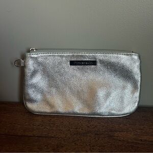 Tiffany & Co. Shimmering Silver Pouch